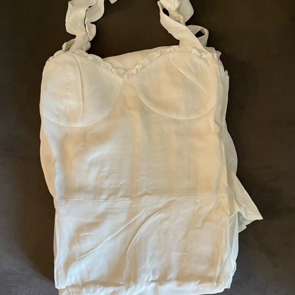 Reformation Nikita Dress in Ivory *NEW* - Picture 5 of 7